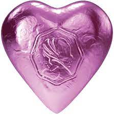 Pink Foil Heart 8g
